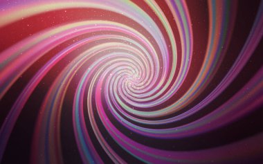 Dark Purple, galaksi yıldızları ile pembe vektör arka plan. Degrade ile bulanık soyut arka planda uzay yıldızları. Kozmik arka planlar için şablon.