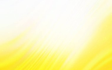 Uzay yıldızları ile açık sarı vektör şablonu.