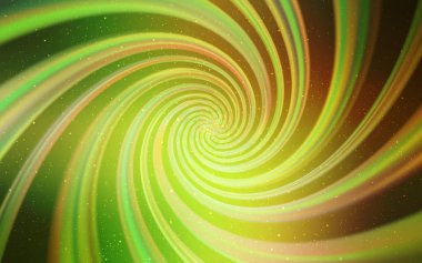 Açık yeşil, uzay yıldızlı kırmızı vektör şablonu. Büyük Ayı yıldızlı modern soyut illüstrasyon. Kozmik arkaplanlar için şablon.