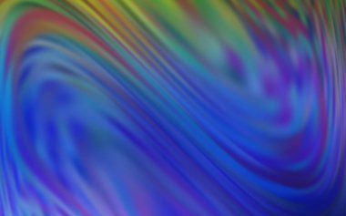 Açık mavi, yeşil vektör parlak deseni bulanıklaştırdı. Soyut ve gradyan renkte renkli çizimler. İş tasarımınız için yeni biçim.