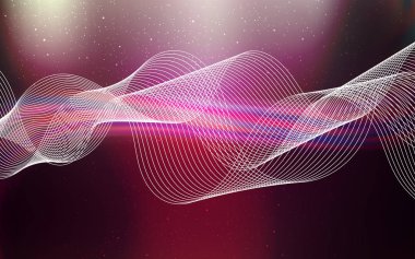 Koyu pembe vektör parlak desen bulanık. Akıllı tarzda renkli Illustration Shining. Tasarımınızın yeni yolu.