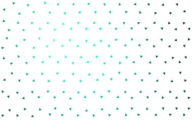 Açık yeşil vektör degrade üçgenler deseni. Üçgenler ile soyut tarzda renkli Illustration. Cep telefonun arka planlar için şablon.