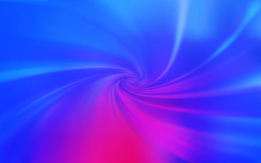 Açık pembe, mavi vektör soyut bulanık arkaplan. Eğilimli zarif, parlak bir çizim. İşiniz için yeni tasarım.