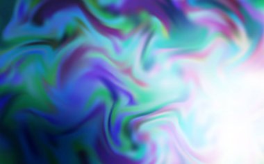 Açık BLUE vektör parlak soyut düzen. Görüntü stili ve gradyanı olan yeni renkli çizimler. İş tasarımınız için yeni biçim.