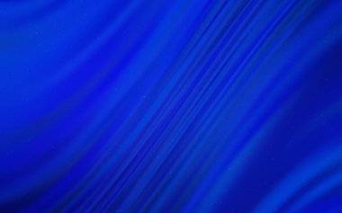 Samanyolu yıldızlı koyu mavi vektör dokusu. Bulanık arkaplandaki ve gradyanı olan uzay yıldızları. İş ilanınız için akıllı tasarım.