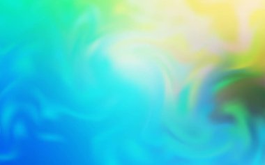 Açık mavi, yeşil vektör parlaklık soyut şablon bulanık. Degrade ile renkli soyut Illustration. İşletmeniz için tamamen yeni tasarım.