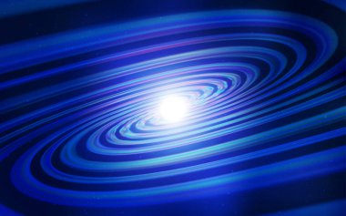 Koyu mavi uzay yıldızlı vektör şablonu. Büyük Ayı yıldızlı modern soyut illüstrasyon. Astronomi web siteleri için desen.