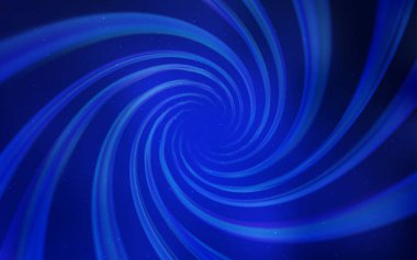 Galaksi yıldızlı hafif Mavili vektör arkaplanı. Bulanık arkaplandaki ve gradyanı olan uzay yıldızları. Reklamınız, posteriniz, afişiniz için en iyi tasarım.