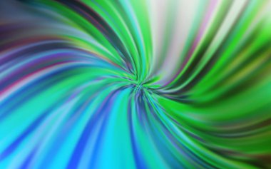 Açık mavi, yeşil vektör soyut arkaplan. Gradyan ile modern soyut çizim. İş tasarımınız için yeni biçim.