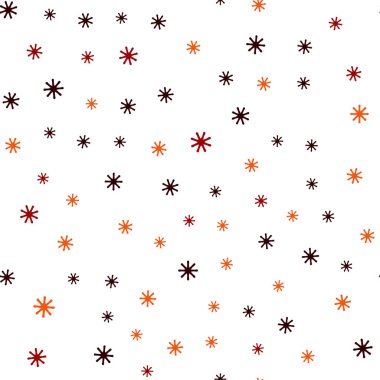 Karanlık kırmızı vektör Dikişsiz buz kar taneleri ile şablon.