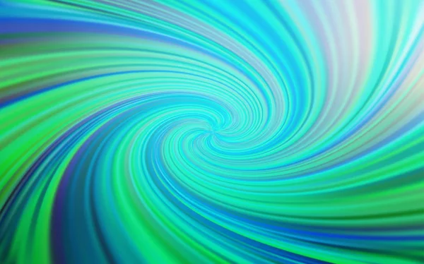 Hellblauer Grüner Vektor Verschwommener Hintergrund Eine Völlig Neue Farbige Illustration — Stockvektor