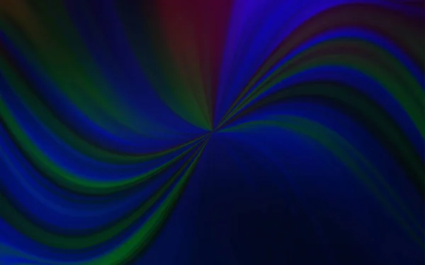 Tmavě Modrý Vektor Rozostřil Jasnou Texturu Zářivá Barevná Ilustrace Inteligentním — Stockový vektor