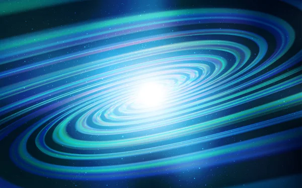 Gece gökyüzü yıldızlı açık mavi vektör deseni. Renkli kozmik yıldızlı soyut çizimler. İş ilanınız için akıllı tasarım.