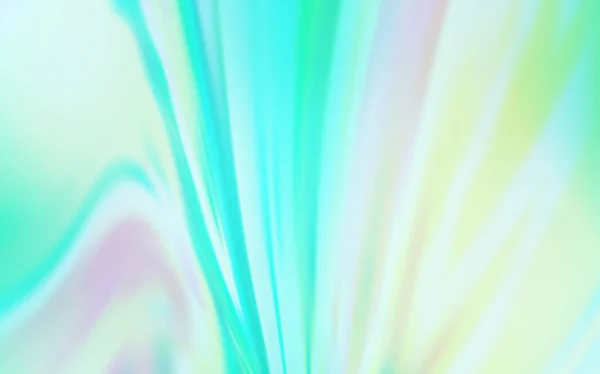 Bleu Clair Vert Vecteur Flou Motif Lumineux Nouvelle Illustration Colorée — Image vectorielle