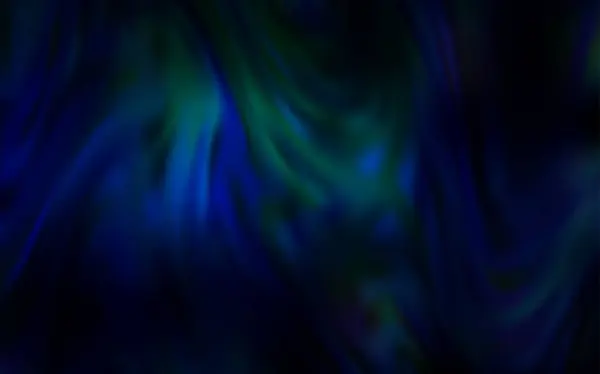 Темний Blue Векторний Барвистий Розмитий Фон Блискуча Абстрактна Ілюстрація Градієнтним — стоковий вектор