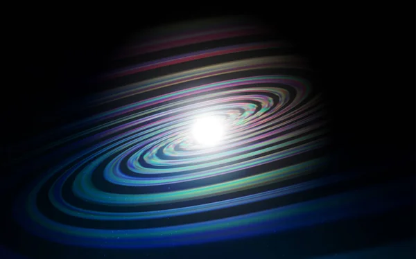 Темний Векторний Фон Blue Астрономічними Зірками Космічні Зірки Розмитому Абстрактному — стоковий вектор