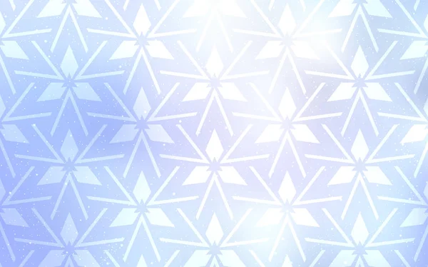 Textura Vetorial Azul Claro Com Estilo Triangular Design Decorativo Estilo — Vetor de Stock