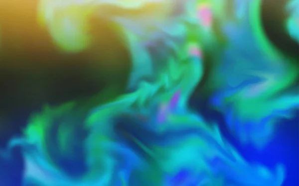 Светло Голубой Зеленый Вектор Размытый Фон Совершенно Новая Цветная Иллюстрация — стоковый вектор