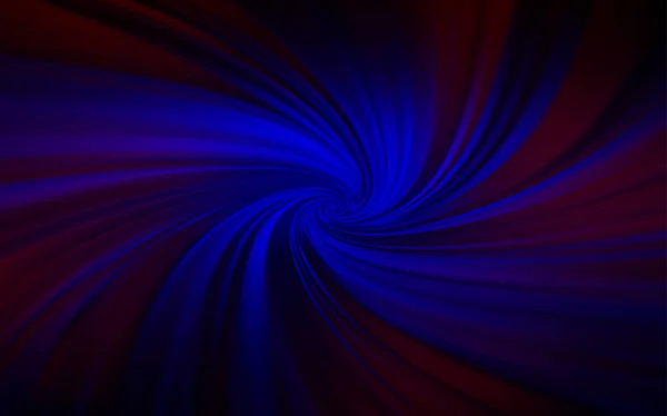 Dark Blue Red Vector Colorful Blur Background Creative Illustration Halftone — Stock Vector