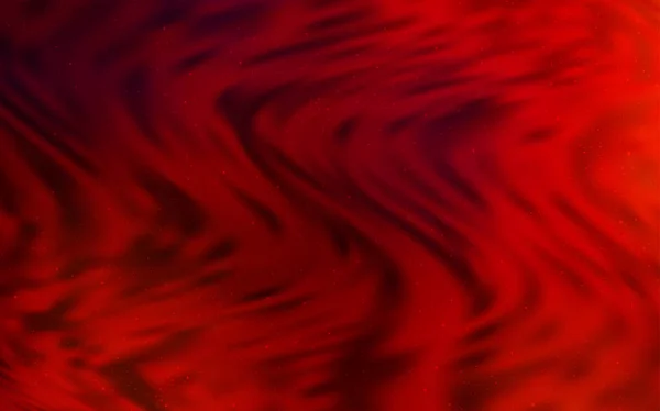Fond Vectoriel Rouge Foncé Avec Étoiles Galaxie Design Décoratif Flou — Image vectorielle