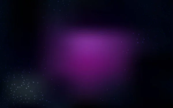 Textura Vectorial Rosa Oscuro Con Estrellas Vía Láctea Ilustración Colores — Vector de stock