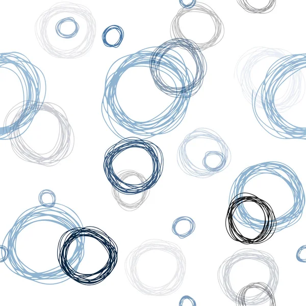 Koyu mavi vektör Dikişsiz zemin nokta ile. Renkli gradyan ile soyut arka planda bulanık kabarcıklar. Tekstil, kumaş, duvar kağıtları için tasarım.