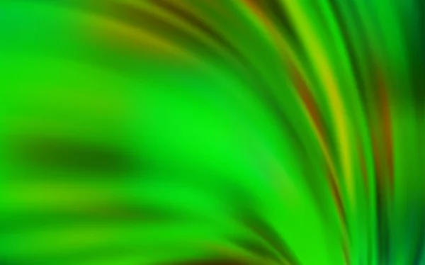 Licht Groen Geel Vector Wazig Shine Abstracte Achtergrond Abstract Kleurrijke — Stockvector