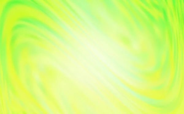 Verde Claro Vector Amarillo Difuminado Brillo Textura Abstracta Nueva Ilustración — Vector de stock