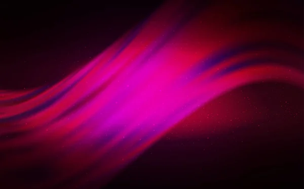 Patrón vectorial rosa oscuro con estrellas del cielo nocturno . — Archivo Imágenes Vectoriales