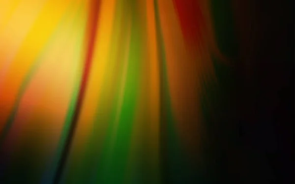 Plantilla Borrosa Vector Naranja Oscuro Ilustración Abstracta Colorida Con Gradiente — Vector de stock