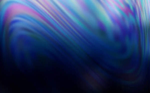 Fond Bleu Foncé Vecteur Flou Coloré Illustration Colorée Dans Style — Image vectorielle
