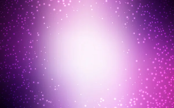 Texture Vectorielle Violet Clair Avec Des Étoiles Laiteuses Design Décoratif — Image vectorielle