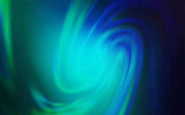 Ανοιχτό Μπλε Πράσινο Διάνυσμα Θολή Μοτίβο Πολύχρωμη Απεικόνιση Αφηρημένο Στυλ — Διανυσματικό Αρχείο