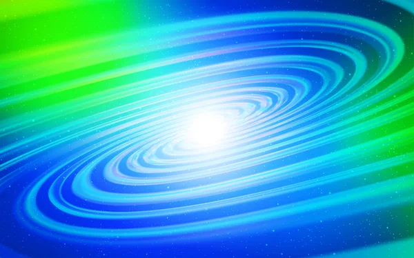 Γαλάζιο Πράσινο Διάνυσμα Πρότυπο Χώρο Αστέρια Λάμπει Εικονογράφηση Αστέρια Του — Διανυσματικό Αρχείο