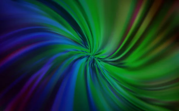 Donkerblauw Groene Vector Wazig Shine Abstract Sjabloon Een Elegante Heldere — Stockvector