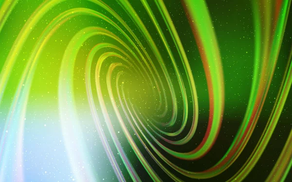 Açık yeşil, sarı vektör doku Samanyolu yıldız ile. Büyükayı yıldız ile modern soyut resim. Kozmik arka planlar için şablon.