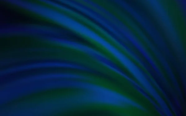 Dark Blue Vektor Verschwommen Glanz Abstrakten Hintergrund Glitzernde Abstrakte Illustration — Stockvektor