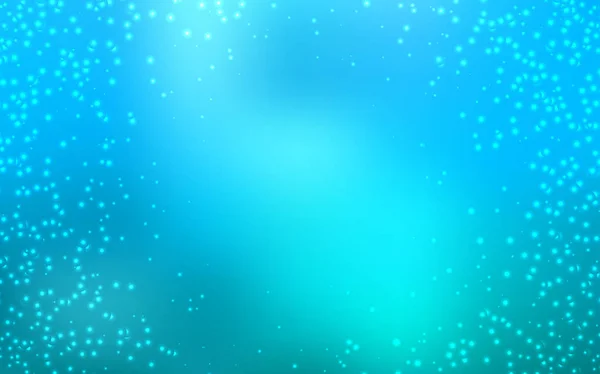 Textura Vectorial Azul Claro Con Estrellas Vía Láctea Ilustración Abstracta — Vector de stock