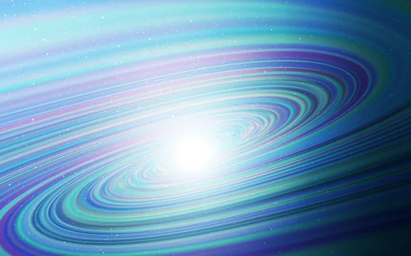 Blue 배경에 천문학 추상적 그림을 우주의 그리는 포스터 배너를 최고의 — 스톡 벡터