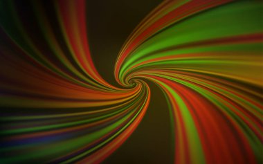 Koyu yeşil, bükülmüş çizgiler ile sarı vektör doku. Kavisli çizgilerle oluşan parlayan bir Illustration. Marka kitabı için zarif desen.