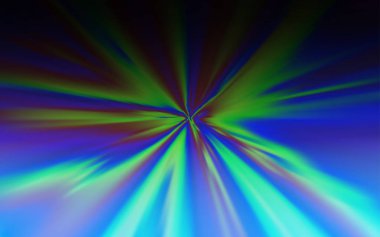 Koyu mavi vektör parlaklık soyut şablon bulanık. Akıllı tarzda renkli Illustration Shining. Marka defteriniz için yeni stil tasarımı.