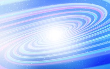 Galaksi yıldızlı hafif Mavili vektör arkaplanı. Büyük Ayı yıldızlı modern soyut illüstrasyon. Astroloji web siteleri için desen.