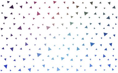 Koyu Pembe, Mavi vektör soyut mozaik arkaplan.