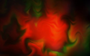 Koyu yeşil, sarı vektör parlak şablonu bulanıklaştırdı. Gradyan ile modern soyut çizim. Tasarımlar için arka plan.