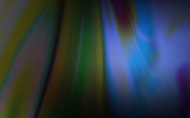 Koyu mavi vektör soyut bulanık arkaplan. Eğilimli zarif, parlak bir çizim. İşiniz için yeni tasarım.