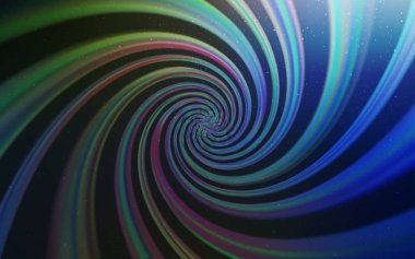 Koyu mavi, yeşil arka plan astronomi yıldız ile vektör. Bulanık arka plan gradyan ile üzerinde alan yıldız. Akıllı tasarım, iş reklam için.