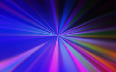 Koyu pembe, mavi vektör bulanık ve renkli desen. Görüntü tarzında tamamen yeni bir renkli çizim. İş tasarımınız için yeni biçim.