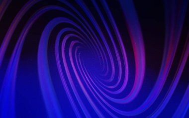 Açık pembe, astronomik yıldızlar ile mavi vektör arka plan. Renkli kozmik yıldızlar ile glitter soyut illüstrasyon. Astroloji Web siteleri için desen.