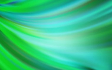 Açık yeşil vektör soyut arkaplan. Renkli soyut çizimler ve gradyan. Marka kitabınız için yeni biçim tasarımı.