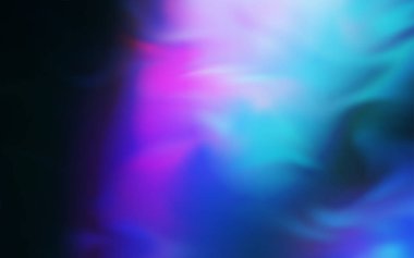 Koyu pembe, mavi vektör bulanık arkaplan. Soyut renkli gradyan çizimi. İş tasarımınız için yeni biçim.